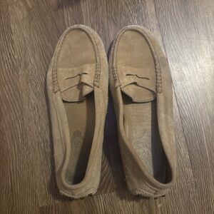 Tod's Light Brown Suede Footwear